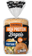 Thomas' High Protein Everything Bagels 4 pack
